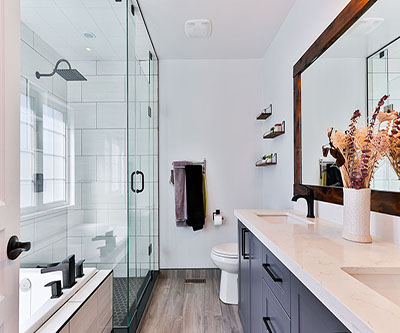 Beautiful moderm bathroom