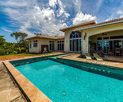 Beautiful home with a pool